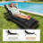 Thickened Outdoor Chaise Lounge Chair Cushion, Soft Memory Foam Filled-1503140832