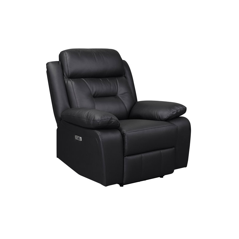 Fauteuil inclinable électrique, noir, Black
