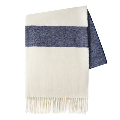 Sydney Herringbone Stripe Throw