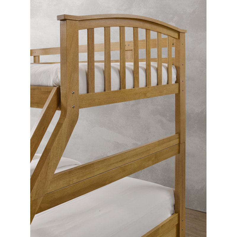 Elula Single (3') 2 Drawer Standard Bunk Bed, Oak