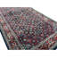 Hand-Knotted High-Quality Blue and Red Runner
