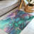 Violet & Teal Blends Braided Rug-106463905