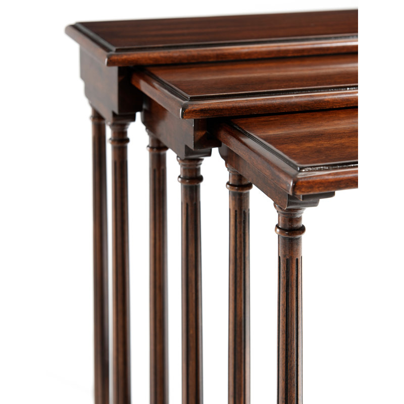 Essential Solid Wood Nesting End Table
