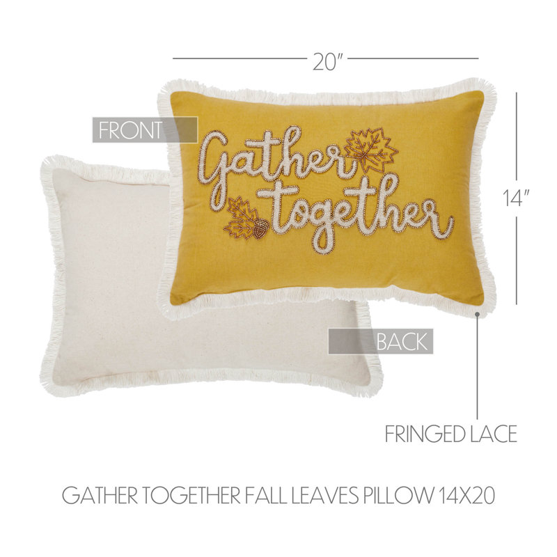Coussin réversible Harvest Blessings