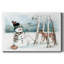 Snow Friends - Toile tendue avec châssis-78781124