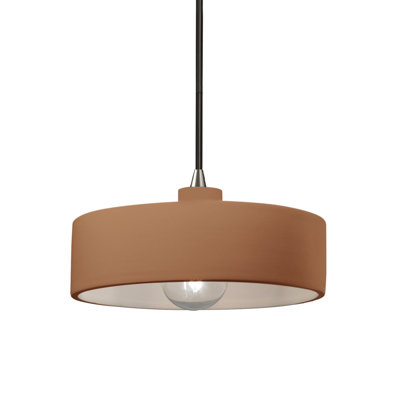 Luminaire suspendu cylindrique à 1 lumière Colgate