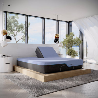 12 Inch Refresh Flex Head Hybrid Cooling Fast Responding Latex Foam And Coil Mattress, Queen Size