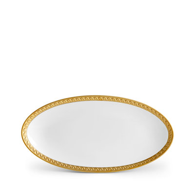 Neptune Gold Oval Platter
