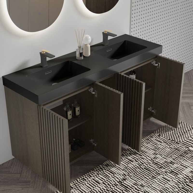 Meuble-lavabo Galan, 61"
