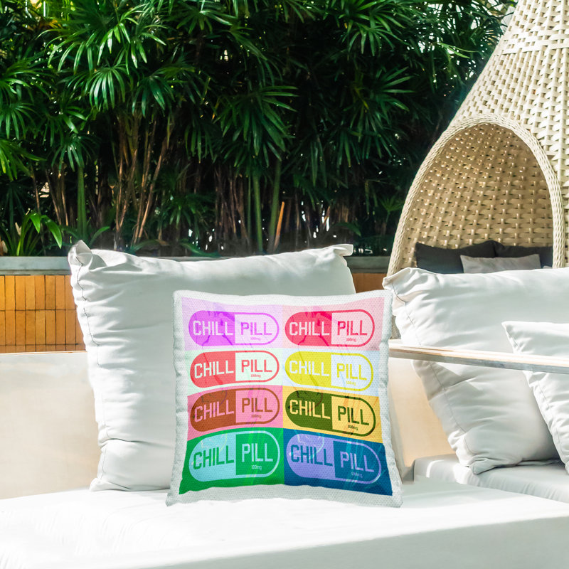 Coussin d'extérieur Chill Pill