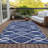 Lamanna Washable Abstract Indoor / Outdoor Rug-95454251