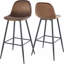 Ensemble de tabourets de bar polyvalents et confortables pour divers espaces, rehaussant le style et la fonctionnalité-57463604