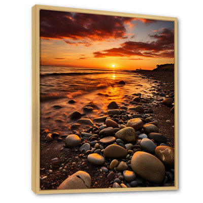 Hurless Beach Sunset Golden Hour Glow