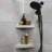 Palisade Vinyl Waterproof Corner Shower Shelf-98678566