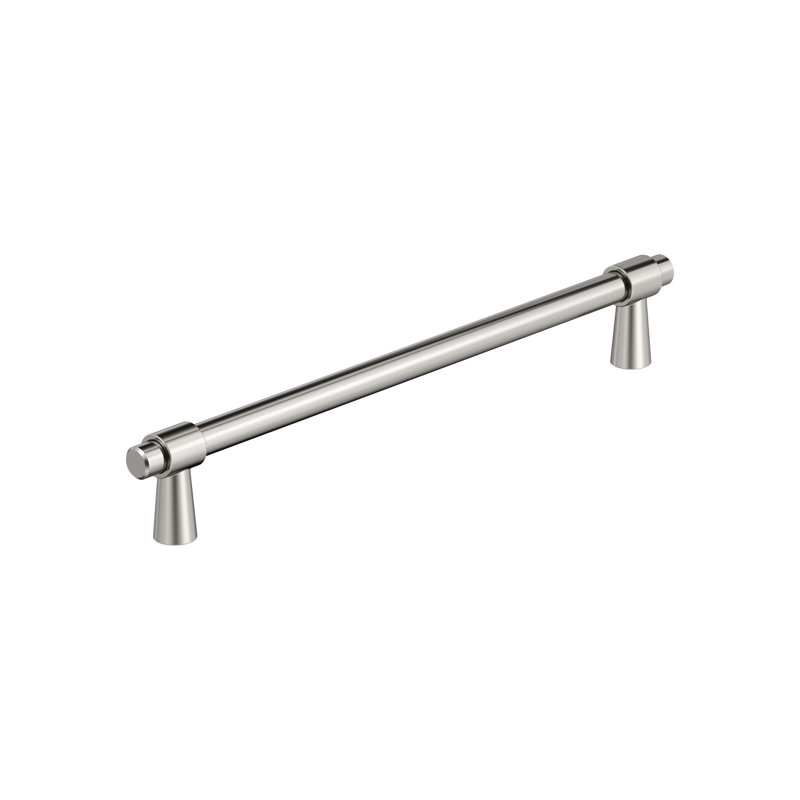 Poignée barre Destine, Polished Nickel, 7 9/16"