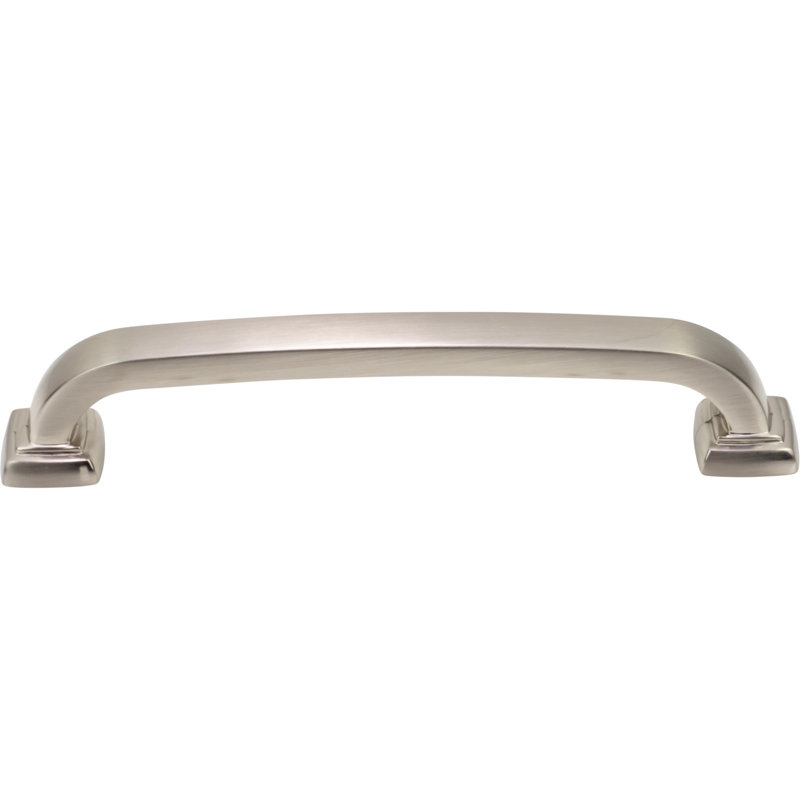 Square 5 1/16" Center Arch Pull Multipack, Brushed Satin Nickel