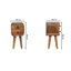 Gelsomina 20cm W Solid Wood Bedside Table-2057575150