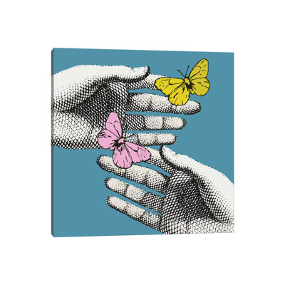 Butterflies by Art Mirano - Wrapped Canvas Painting