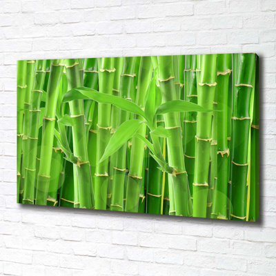 Bamboos - Wrapped Canvas Print