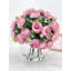 Centre de table artificiel avec pivoines roses-143756234
