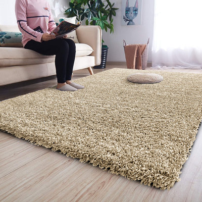 Kailum Solid Colour Shag Area Rug