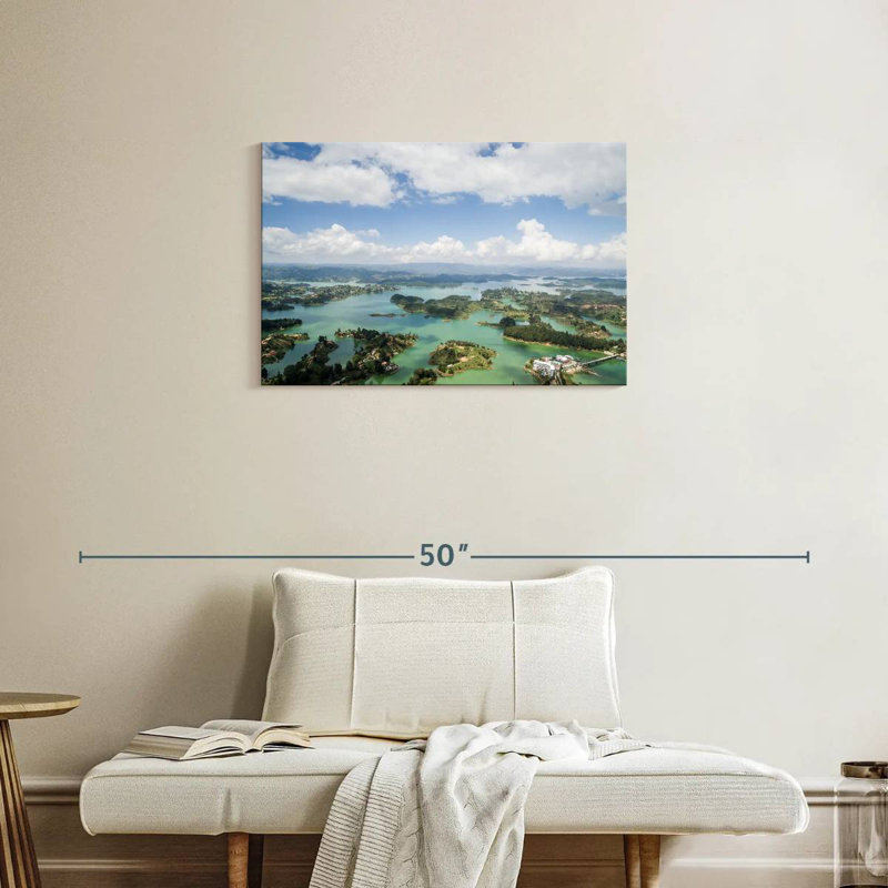 Guatape Lakes, 20" H x 30" W