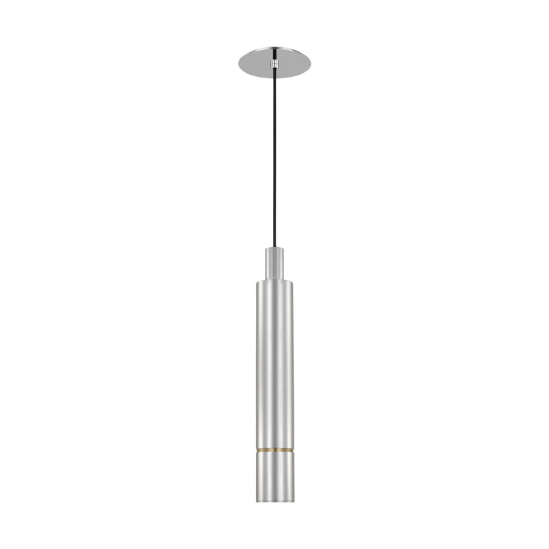 Sottile 1 - Light LED Pendant, 21" H x 3" W x 3" D