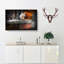 Squirrel By An Autumn Forest In Abstract - Wrapped Canvas-55342012