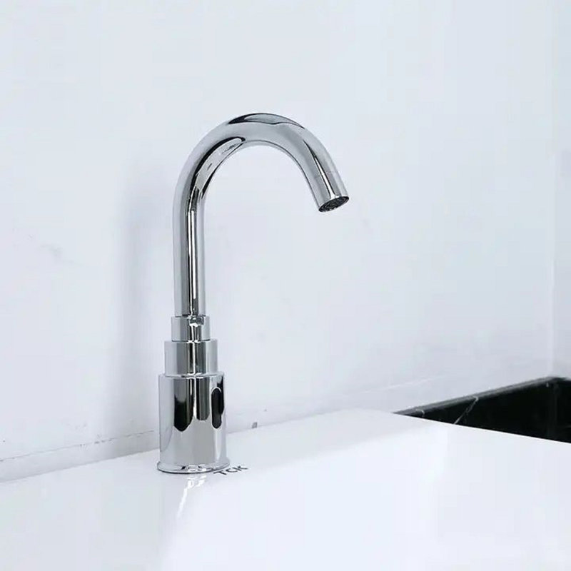 Robinet de lavabo sans contact à fixation au comptoir Juno