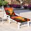  Coussin de patio d'extérieur pour l'intérieur 3 po Vibrant Tropical Sunset