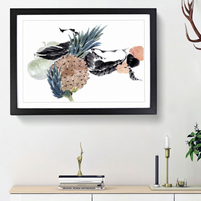 Pineapple Fruit by Ren Yi - Picture Frame Painting Print