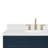 Abell 42.25'' Bathroom Vanity with Carrara Quartz Top-94003715