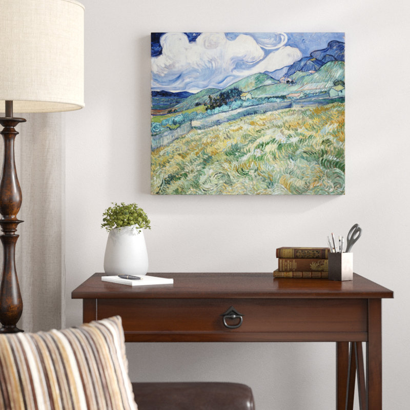 Mountains by Vincent Van Gogh - Wrapped Canvas Print, 51cm H x 61cm W