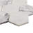 Venato 12 In. X 12 In. Hexagon Marble Mosaic Floor And Wall Tile (8 Sq. Ft. / Sheet)