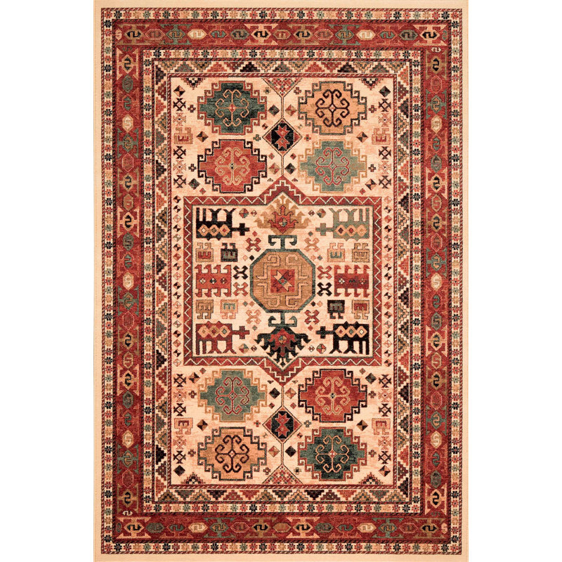 Abbeville Oriental Wool Area Rug, Rectangle 200 x 300cm