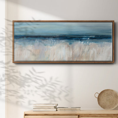 Abstract Sky- Framed Canvas