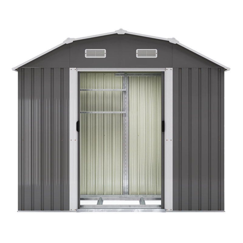 Grey Garden Storage Shed