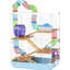 Cage à hamster 18 "à 5 niveaux avec tubes et tunnels, bleu, poignée portative, bouteille d'eau fournie, plat de nourriture, roue d'exercice pour petits hamsters