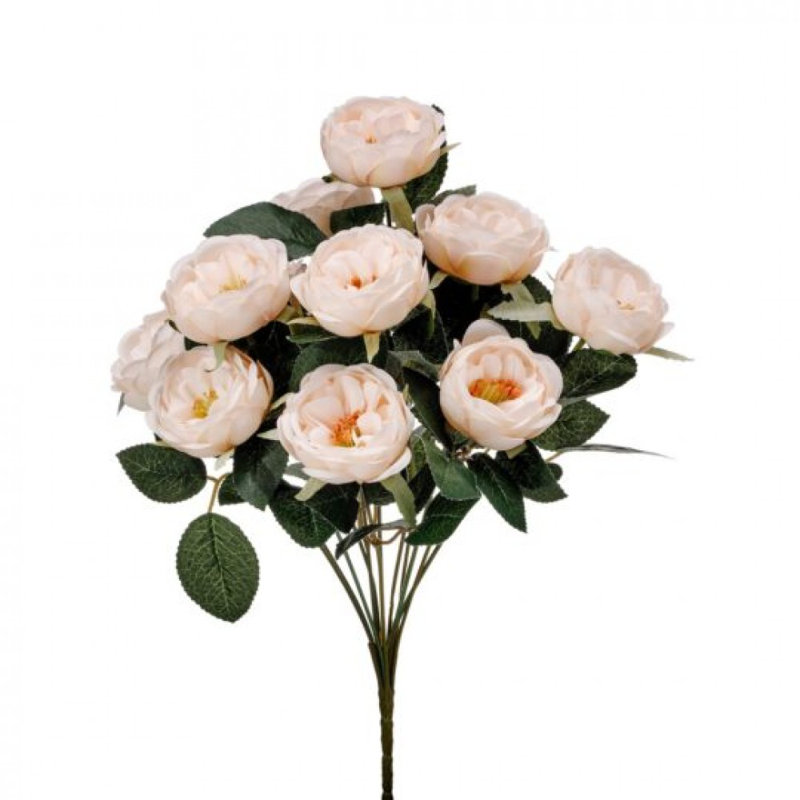 Rosier anglais fleurs artificielles, Rose