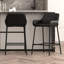 Melihate Upholstered Counter Stool-1462181207