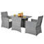 Ensemble de conversation en osier / rotin pour 2 personnes avec coussins Silburn-665555332-562582936
