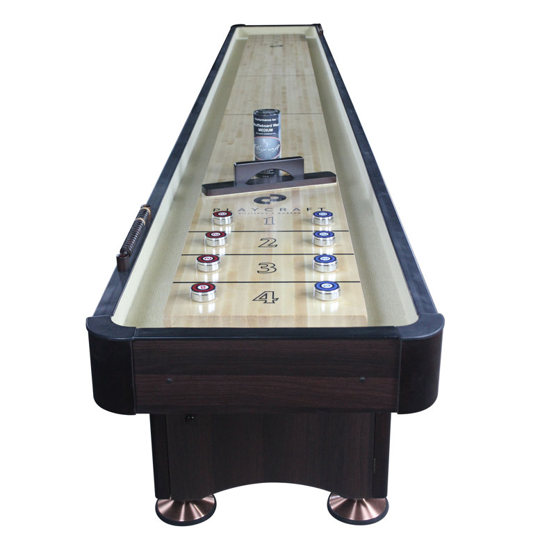 Woodbridge Playcraft Shuffleboard Table, Espresso, 14'