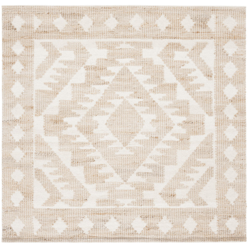 Tyngsborough ivoire / naturel Kolton Soutwestern, Carré 6 pi