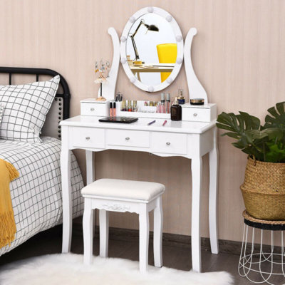Ensemble coiffeuse et tabouret Craney