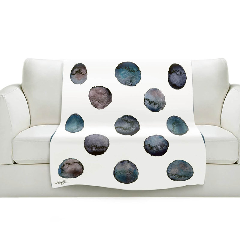 Hand Woven Throw Blanket, 68" W x 80" L