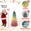 Arbre de Noël en PVC floqué Rainbow-528726845