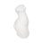 White Abstract Female Torso Sculpture in Resin – Decorative Objects for Home Decor, Kitchen Decor, and Decorations for Living Room – Modern Statues, Figurine Accents, and Shelf Display – White-448681878