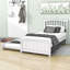 Lit plateforme simple avec lit gigogne-434241463