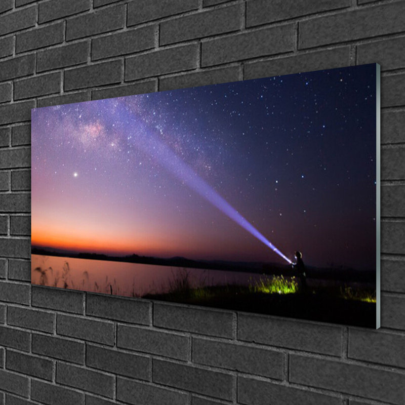 Sky Sea Landscape - Unframed Photograph on Glass
