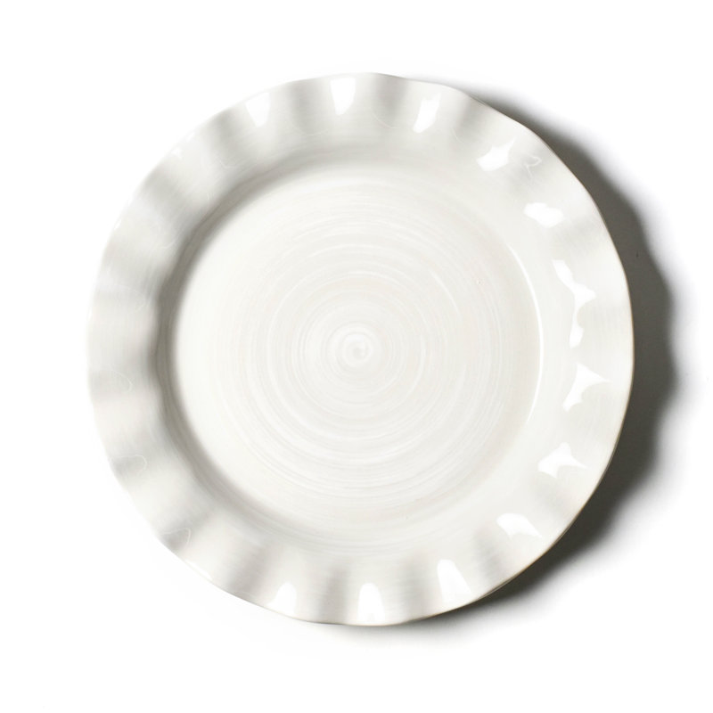 Assiette plate Signature Ruffle